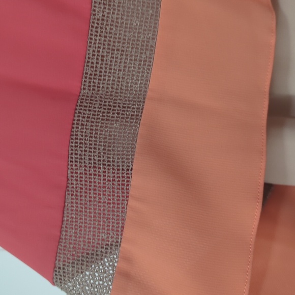 ❤️5/$25  c luce coral orange and tan dress - Picture 4 of 10